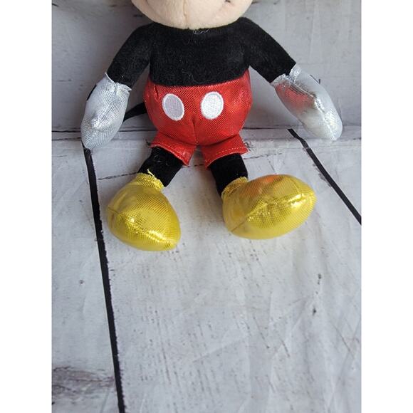 Ty Beanie Buddies Collection Sparkle Mickey Mouse Disney 8 Inches - Picture 3 of 6